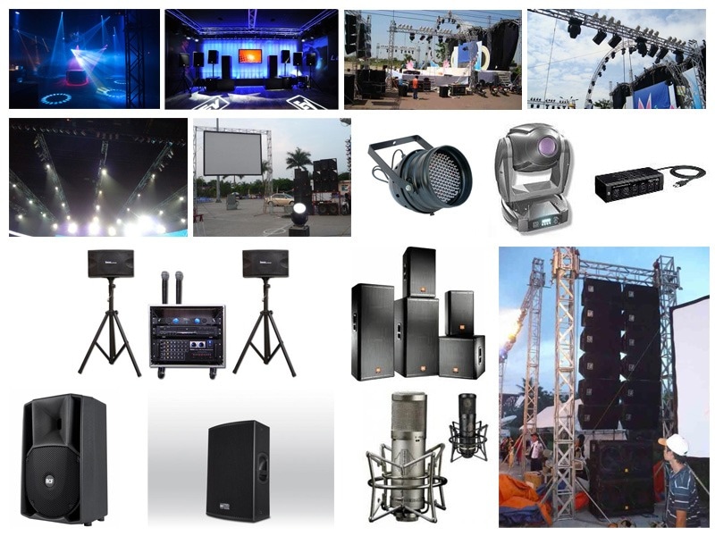 Sản xuất thiết bị âm thanh sự kiện chuyên nghiệp