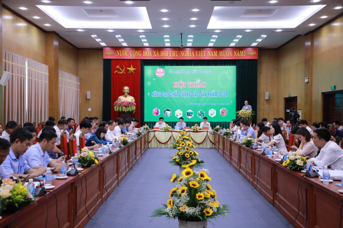 tổ chức hội thảo tại Bắc Giang