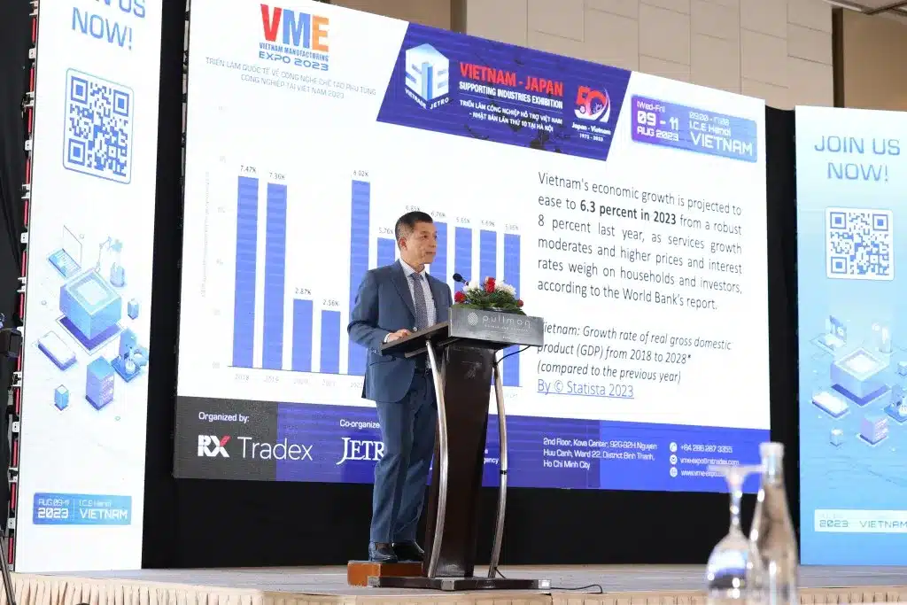 Tổ chức triển lãm Vietnam Manufacturing Expo (VME) 2023