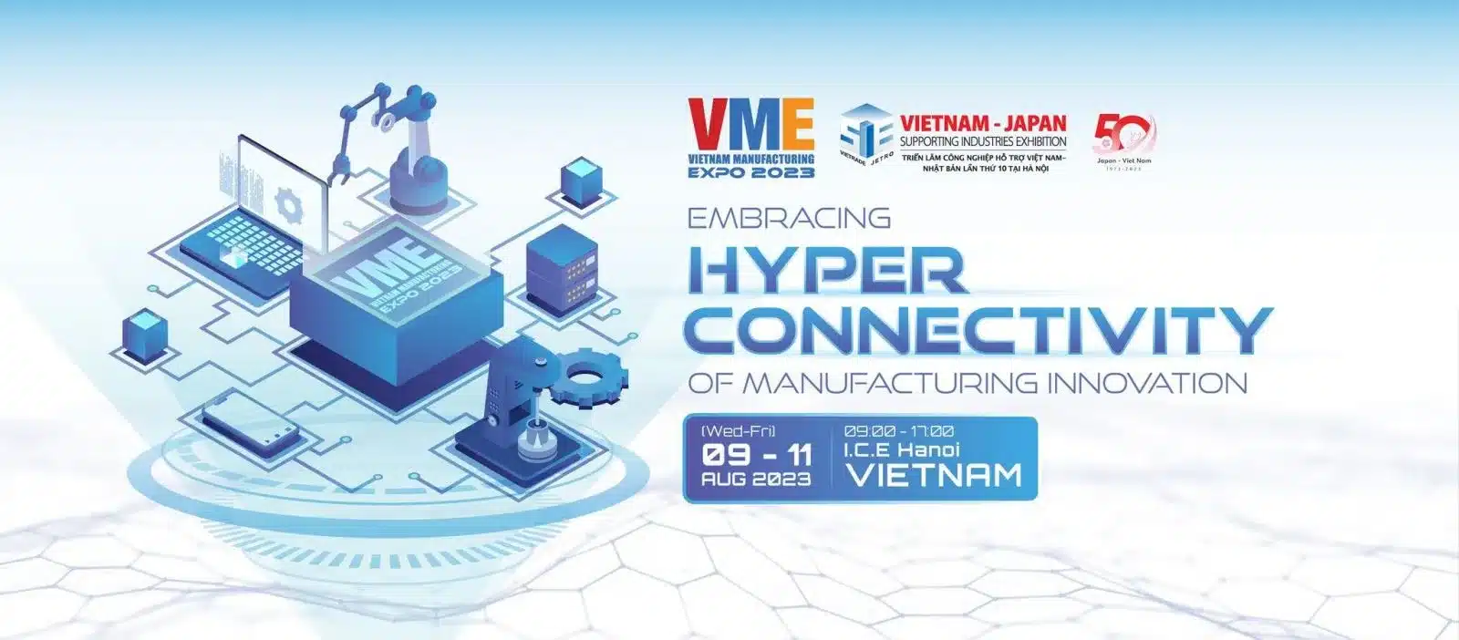 Tổ chức triển lãm Vietnam Manufacturing Expo (VME) 2023