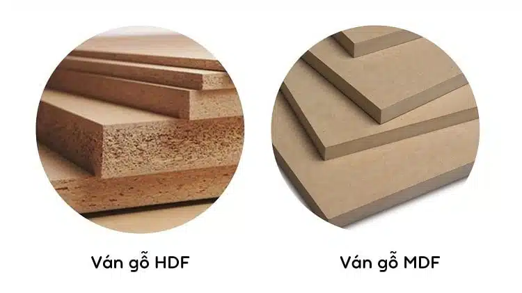 Phân biệt gỗ MDF và HDF trong sản xuất sự kiện